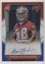 2015 Panini Prizm Rookie Signatures Red White & Blue Kwon Alexander Auto 2r8