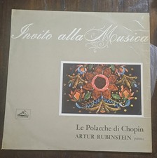 vinile 33 Artur Rubinstein Le polacche di Chopin