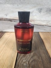 Bath Body Works Men's Adrenaline 3 in 1 Hair Face Body Wash NEW 10 oz