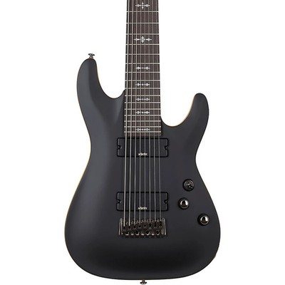 Schecter Guitar Research Demon8 8String Electric Guitar Satin Aged Black