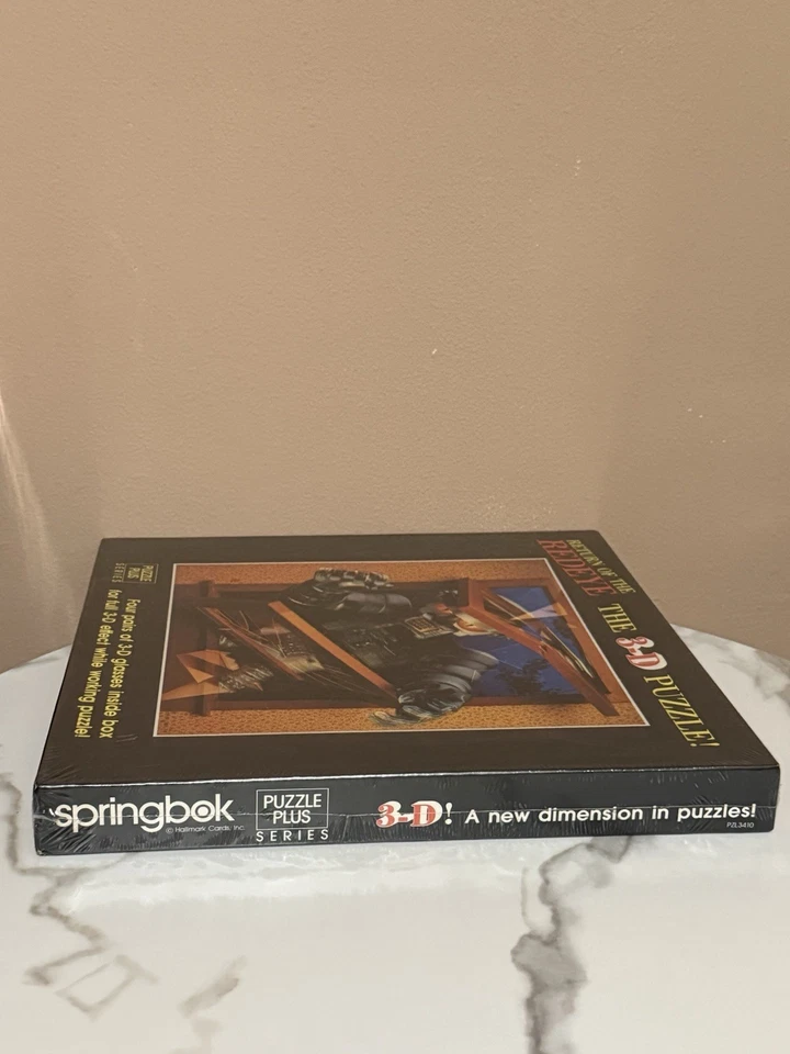 Springbok 500 件 Return of the Redeye The 3D 拼图 完整带眼镜 — 第 4/4 张图片