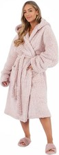 Dressing Gowns for Women and Mens Dressing Gowns Fleece Bath Robes
