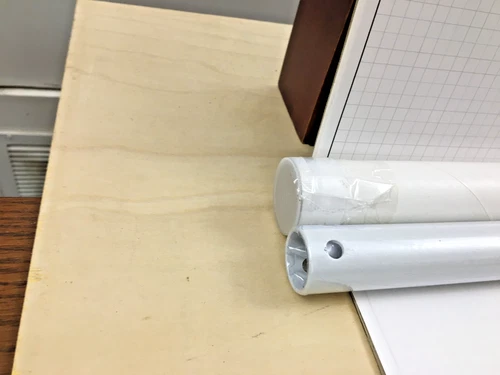 FANIMATION 18" 1" OD Matte White Extension Non-Threaded Downrod, DR1-18MW - Picture 4 of 6