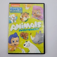 Bubble Guppies: Animals Everywhere! (DVD, 2013) With Case Good Condition