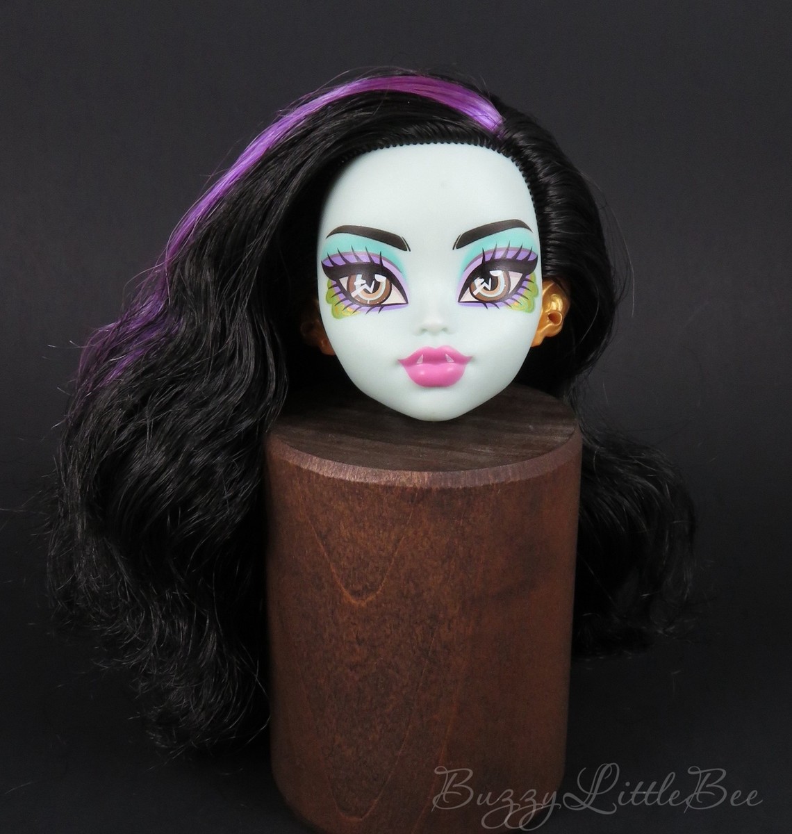 Jinafire Long G3 Gore-geous Oasis Head #2 Dark Black Hair Doll