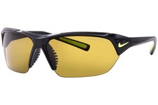 Nike Skylon Ace MI EV0525 077 Sunglasses Black/Volt Rectangle Shape 69mm