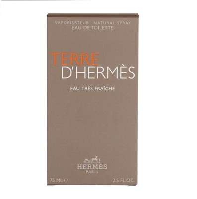 HERMES TERRE EAU TRES FRAICHE  - 75 ML  - MUY DIFICIL DE CONSEGUIR