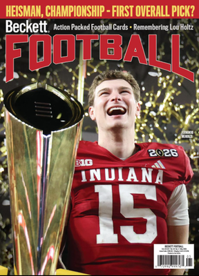 #ad #ad New May 2026 Beckett Football Card Price Guide Magazine w Fernando Mendoza $15.75