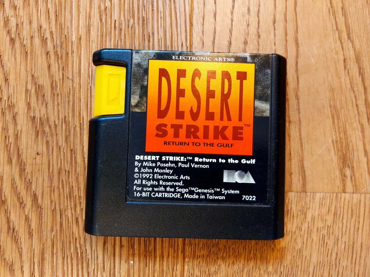 Desert Strike - Sega Megadrive - Complet CIB - PAL