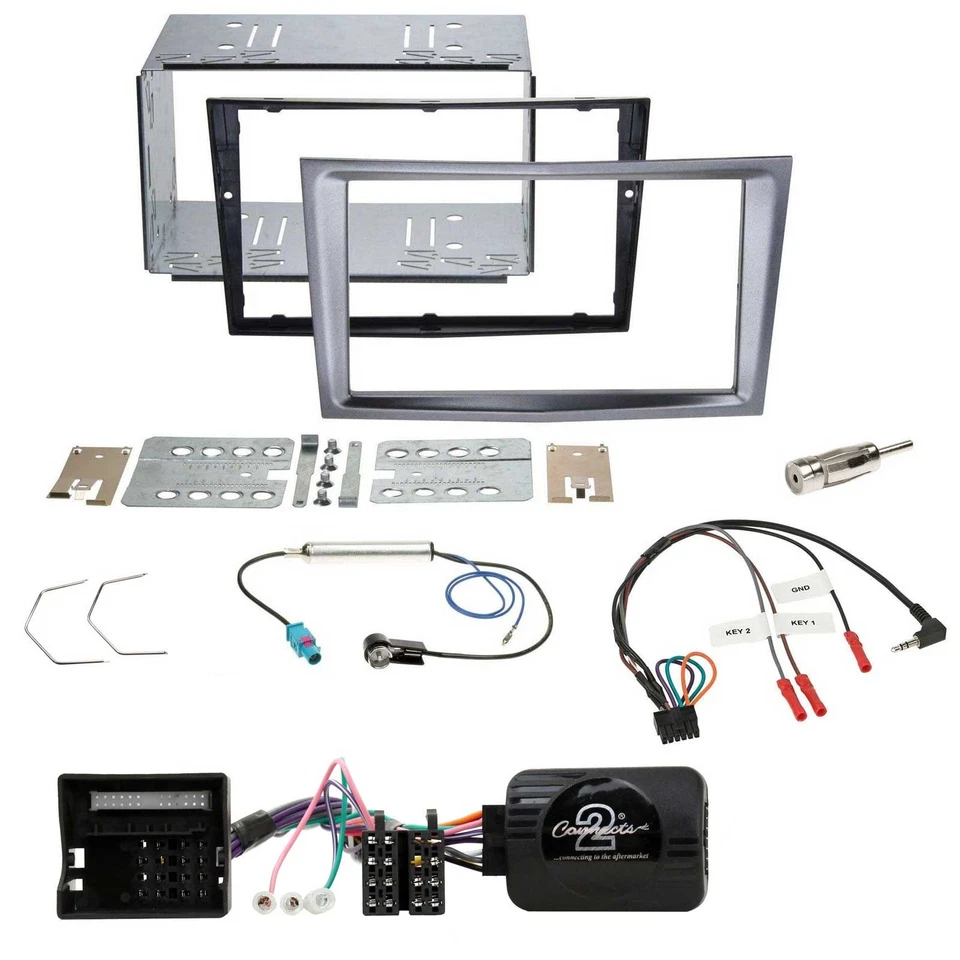 JVC Lenkrad USB 2DIN DAB Bluetooth CD Autoradio für Opel Antara Astra H Zafira B - Bild 3 von 4