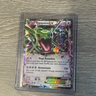 Pokémon TCG Rayquaza EX Holo Card XY Black Star Promo XY66 LP