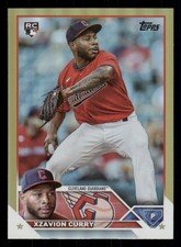 2023 Topps Gold Rainbow Foil #513 Xzavion Curry