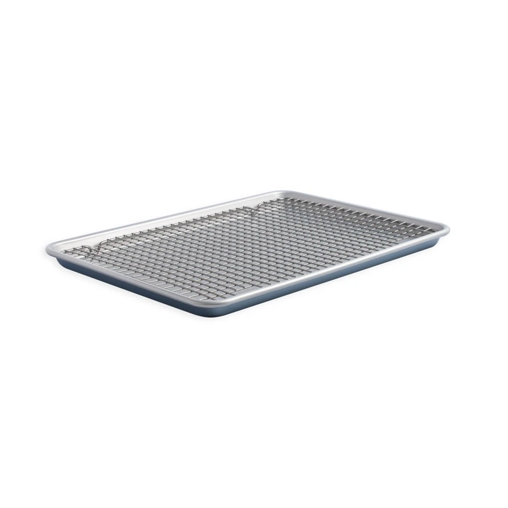 Nordic Ware Brilliant Half Sheet with Oven-Safe Nonstick Grid