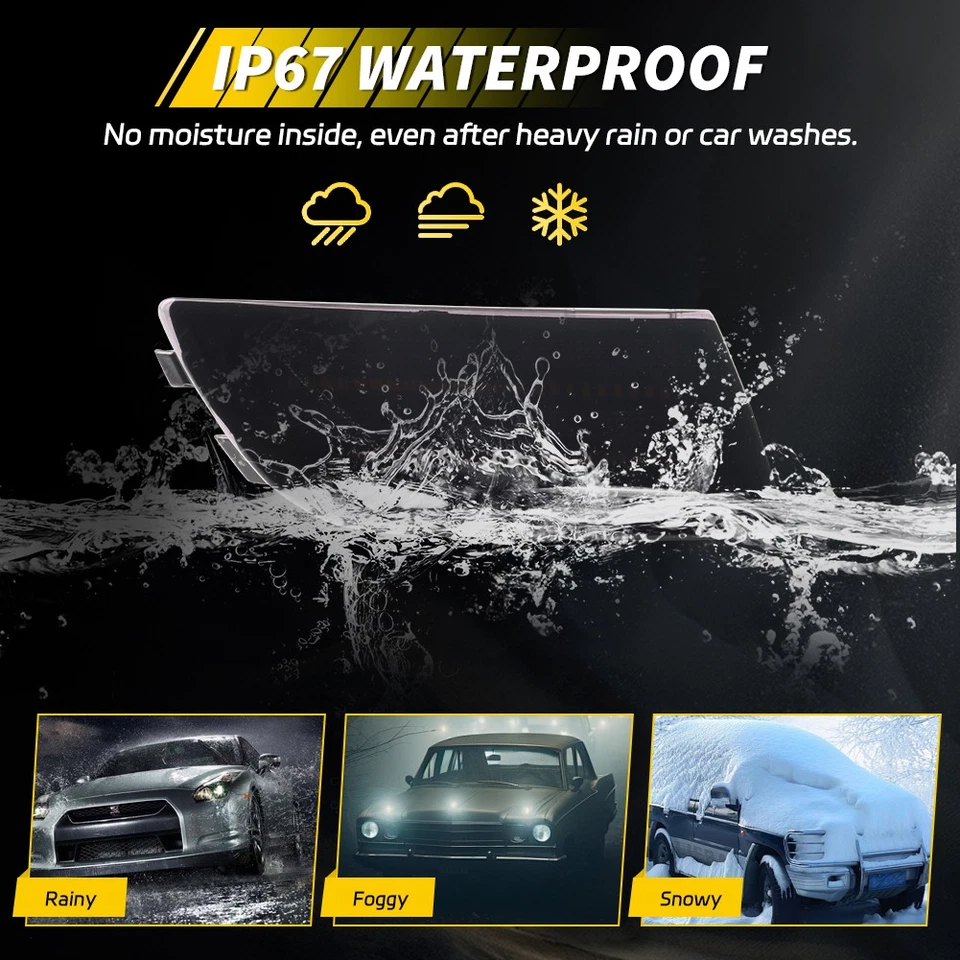 2X Luz LED blanca humo para 91-95 Toyota MR-2 MR2 SW20 Foto 4 de 4