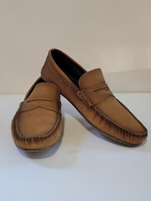 Marc Jacobs Nebraska Slip On Leather Mens Brown Shoe 11 