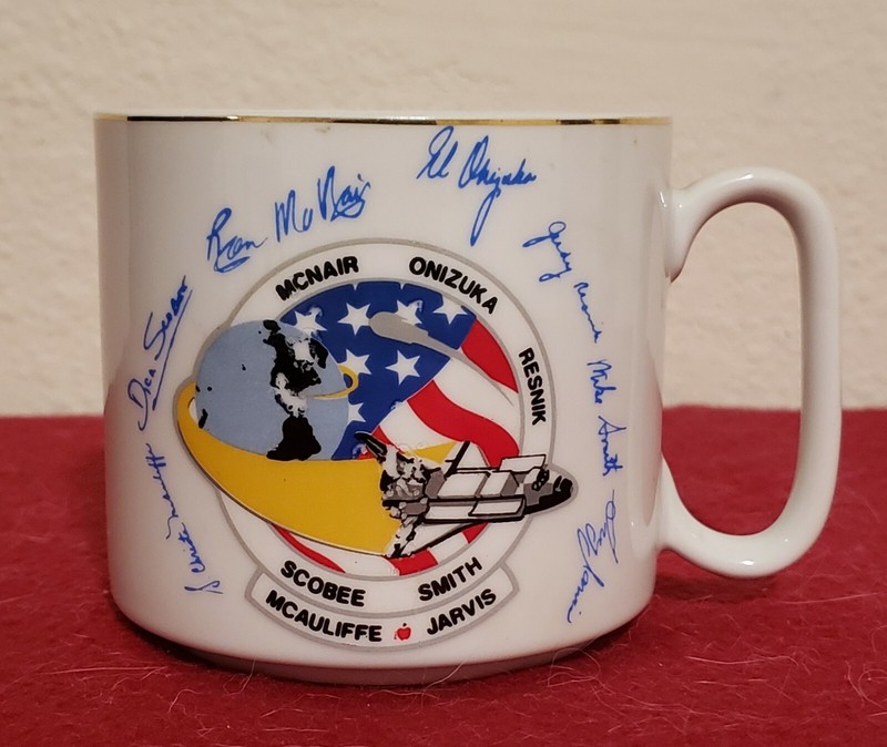 1986 Space Shuttle Challenger Mug