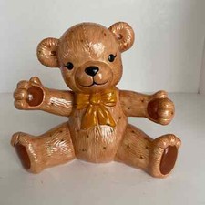 Teddy Bear Lamp Part Base only Ceramic 9" Tall