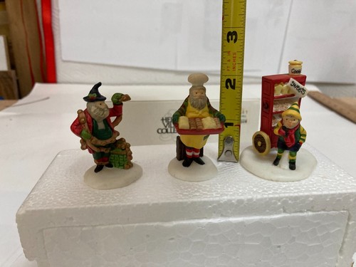 Department 56 N. Pole "BAKER ELVES" 3er Set Porzellan # 5603-0 - Neu in OVP - Bild 7 von 12