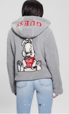 Thug For Life. Guess X Bandalizise Graffiti By Banksy. Jacket, Size Xs.