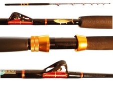 Canna Suprem Stand Up 15/30Lbs Carrucolata da Pesca Tonno Drifting Traina EH