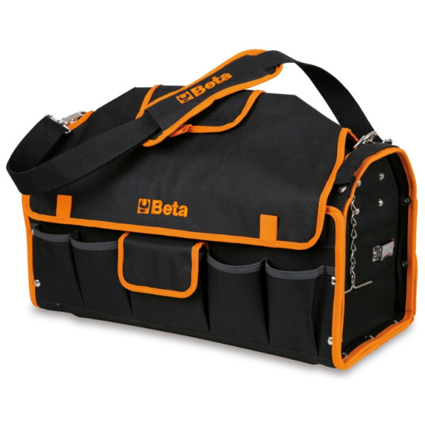 Beta C10 Borsa Portautensili 021100000 con Vaschetta e Doppio Fondo
