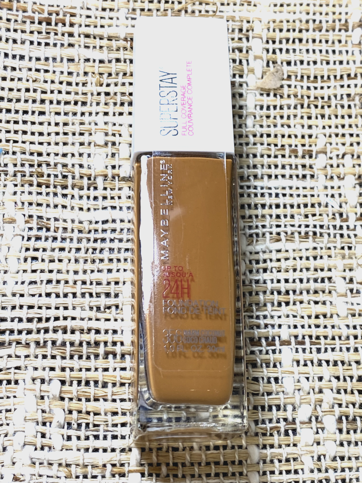 Maybelline Superstay 24H Full Coverage Foundation in 356 Warm Coconut