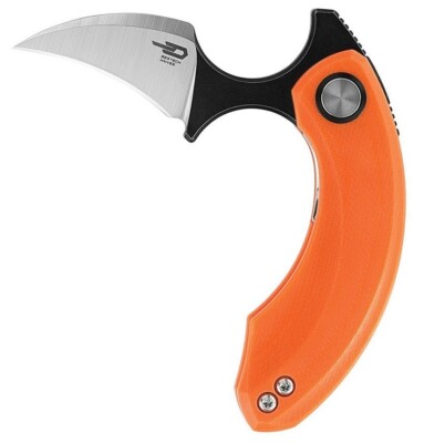 Bestech Knives Strelit Folding Knife 1.5'' 14C28N Sandvik Steel Blade G10 Handle