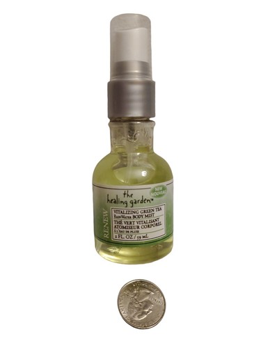 The Healing Garden Green Tea Therapy Vitalizing Rain Water Body Most 2 oz HTF - Picture 5 of 5