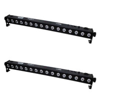 2 RGB-UV Bar16 64W High Power RGB-UV LED Wash Light