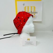 Watermelon with Seeds Unisex Skull/Chemo Surgical Scrub Hat/Cap