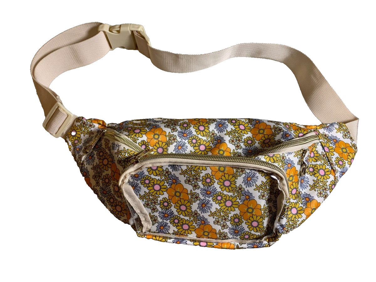 Vintage 1970s 70s 1960s 60s Floral Flowers Daisies Daisy Fanny