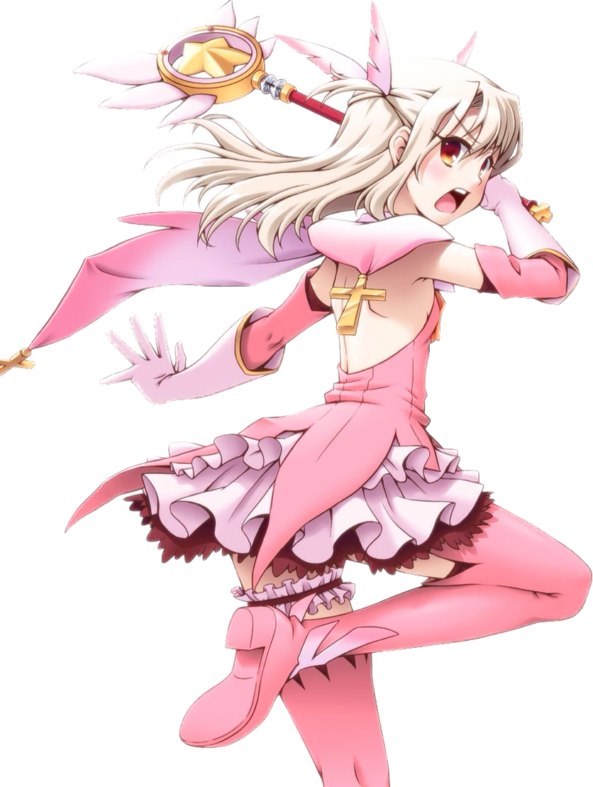 Illyasviel von Einzbern Fate/Prisma lllya 03 Weatherproof Sticker
