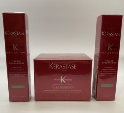 Kerastase Reflection Masque Chromatique and color set - Cool Brown