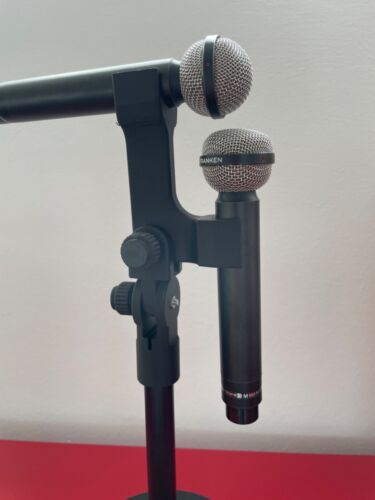 Doppel (L) 2 axige Gelenk Mikrofonklemme für beyerdynamic M130/ M160 D6 - Bild 2 von 3