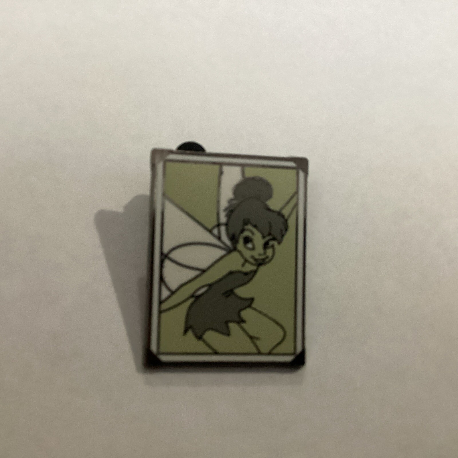 Tinkerbell black and white snapshots photo Disney Trading Pin NEW USA LR (H)
