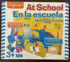Ingenio At School Match-Up Language Learning Puzzle, 14"x 20" 54 large pieces