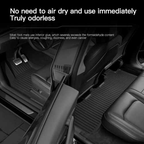 5pcs/Set Floor Mats Carpet Liner Trimmable Rubber Protector For Jeep Gladiator - Picture 2 of 16