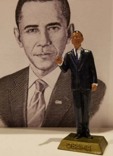 BARACK OBAMA FIGURINE - ADD TO YOUR MARX COLLECTION - Picture 1 of 6