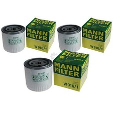 3 x MANN-FILTER Ölfilter für Ford Taunus 15M 22G 1.5 29G XL/RS 1.7 17M 31F 2.0