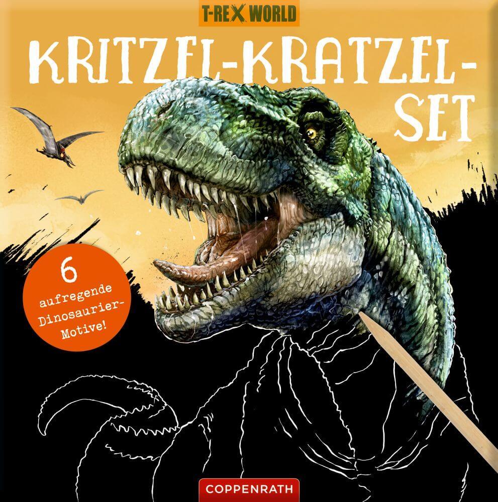 Thumbnail - Kritzel-kratzel-set - T-rex World