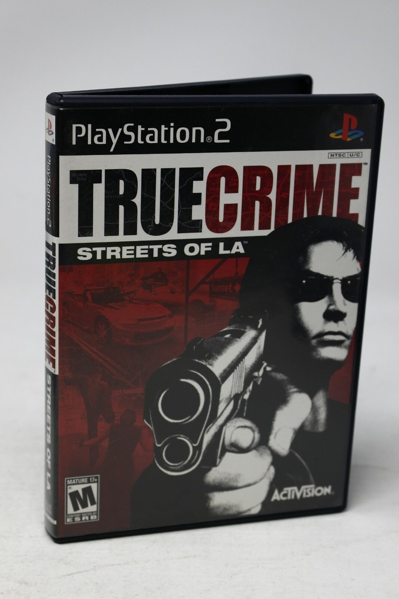 True Crime Streets of LA - PS2 Playstation 2 Activision Action