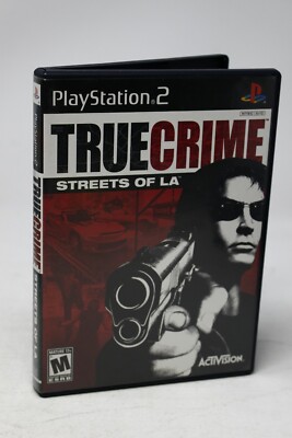 True Crime Streets of LA - PS2 Playstation 2 Activision Action