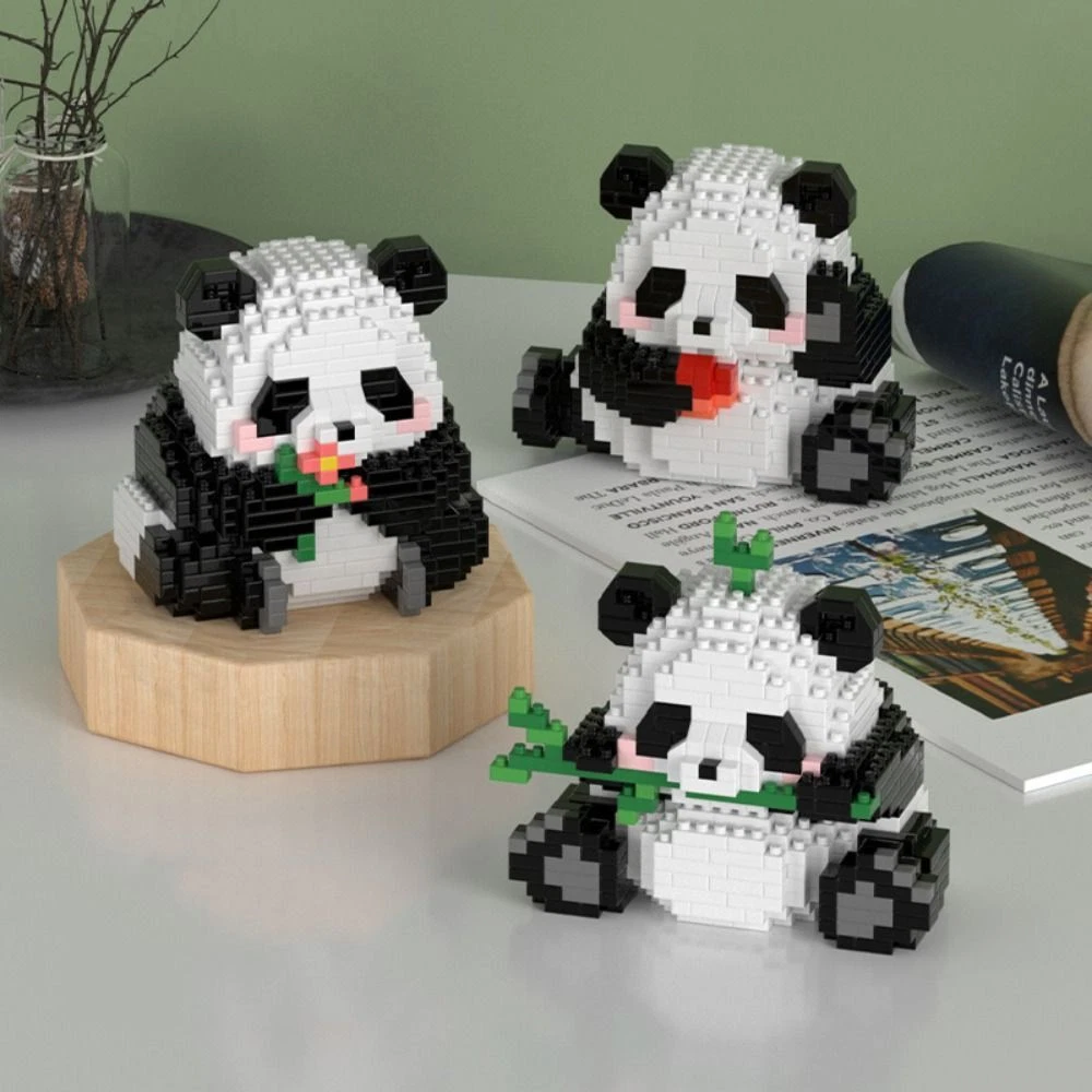 Panda lego figure sales