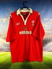 Wales Team Jersey Home Vintage Rugby Union Shirt Reebok Men Size L 42/44