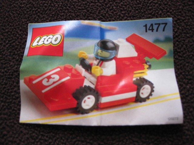 lego classic red race car