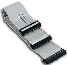 24 inch 34-Pin Card Edge IDC 5.25" Floppy 2-Drive Cable