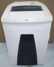 HSM SECURIO P36 AUTO OIL GERMAN INDUSTRIAL MICROCUT PAPER SHREDDER 4.5x30MM! CC