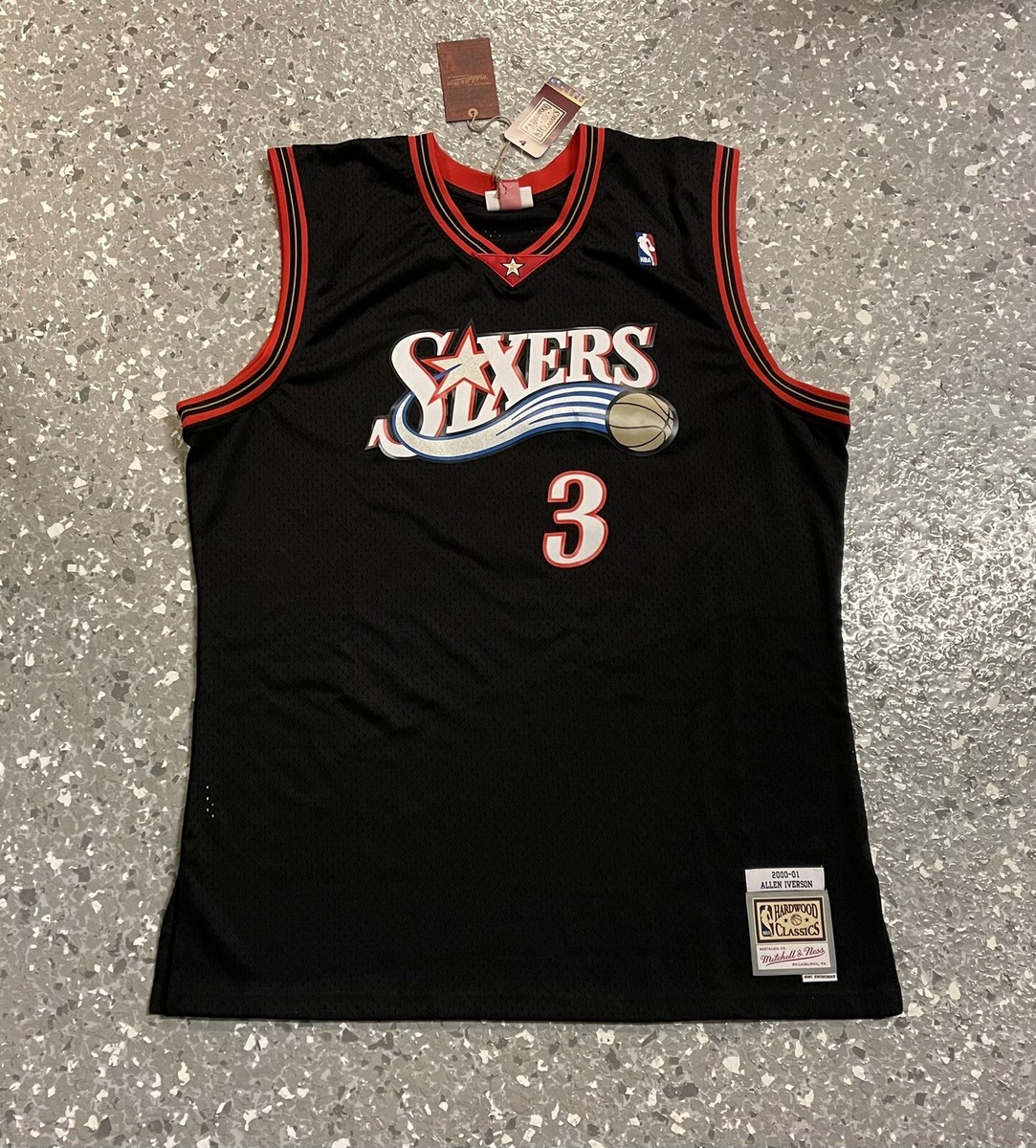 Allen Iverson Philadelphia 76ers Mitchell & Ness Swingman Jersey