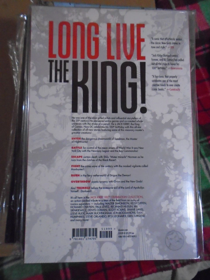 JACK KIRBY 100TH CELEBRATION COLLECTION TPB NEW GODS MISTER MIRACLE CHAYKIN RUDE - Image 2 of 2