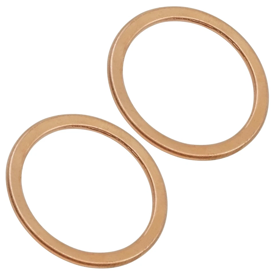 2 juntas de tubo de escape para Kawasaki Ninja 250R EX250F 1988-1990 1992-2007 Foto 4 de 4